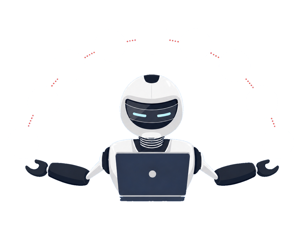 Hagon, the TechDesk robot